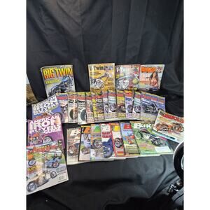 27 Hot Bike , V-Twin , American IRON , Magazines Motorcycle Harley Davidson